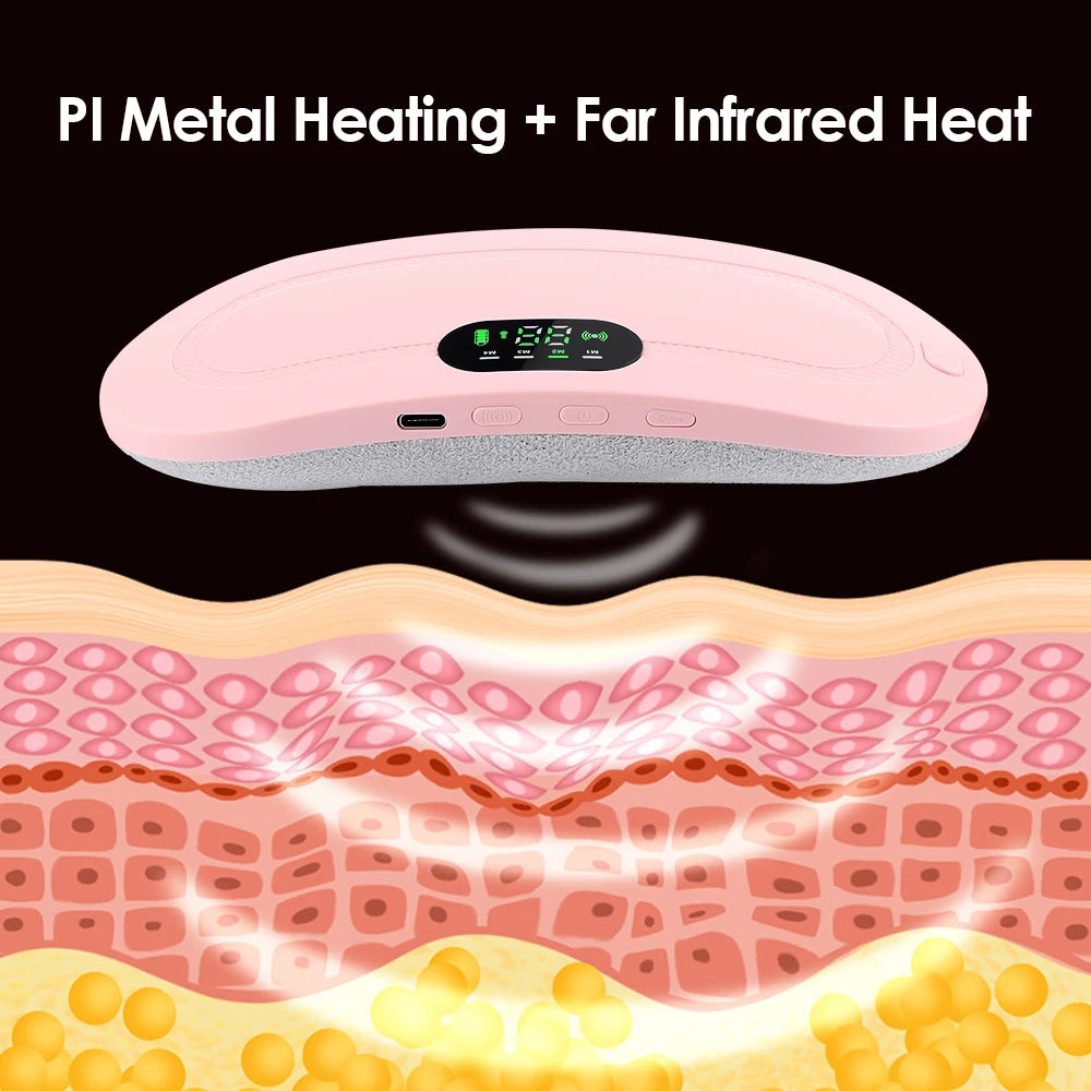 Heated Massage Warming Palace Belt for Girls during Menstrual Period Auntie Nuangongbao Intelligent Heating Waist Massage Device